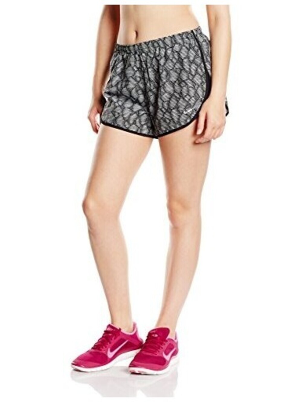 Nike Womens Modern Tempo Dri Fit Print Shorts Size XS
